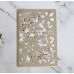 Elegant Wedding Invitation Glitter Christmas Greeting Card Business Invitation